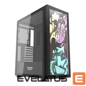 Cooler Darkflash  Computer Case Darkflash DK210 Graffiti (black) 