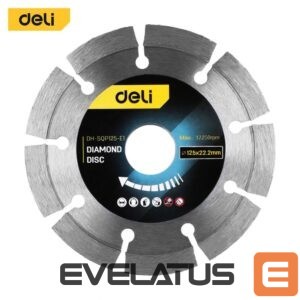 Consumer electronics Deli Tools  Diamond disc Deli Tools EDH-SQP125-E1 