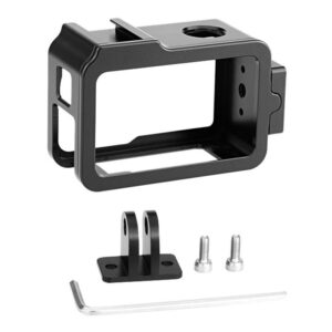 Camera accessory Puller  Metal Cage with Cold Shoe PULUZ for DJI Osmo Action 4/3 