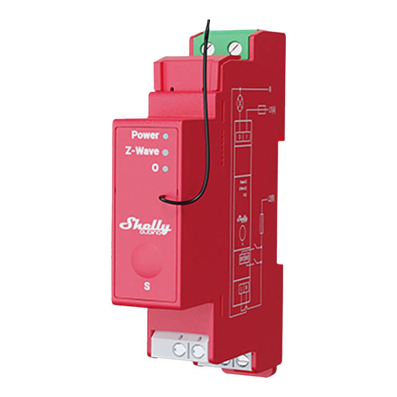 Droon Shelly 1-channel DIN rail relay with energy measurement Shelly Qubino Pro 1PM