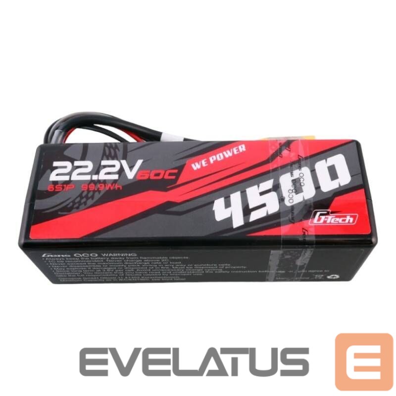 Server – muud tarvikud Gens ace Gens ace G-Tech 4500mAh 6S1P 22.2V 60C HardCase RC car Lipo Battery 14#