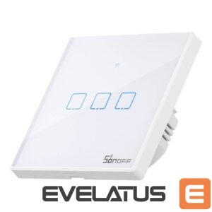 Nutikas seade Sonoff  Smart Switch WiFi + RF 433 Sonoff T2 EU TX (3-channel) updated 