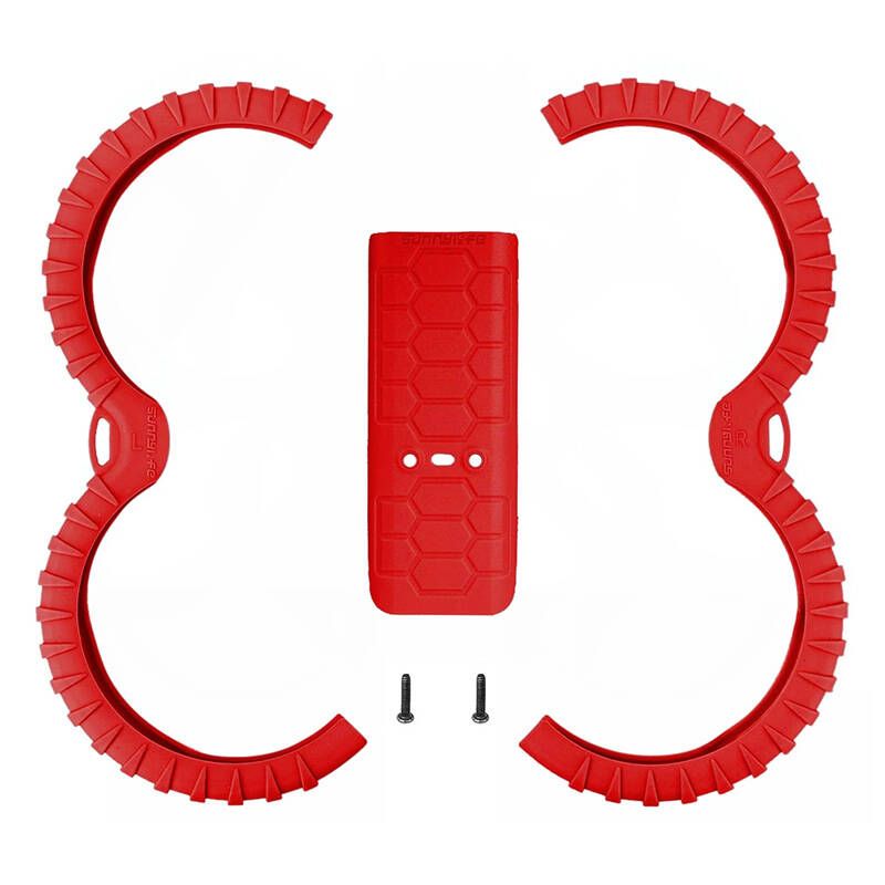 Drone Sunnylife Protective cover + propeller cover SUNNYLIFE for DJI Avata 2 (red)