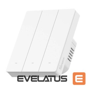 Nutikas seade Sonoff  M5-3C-80W WiFi Matter smart wall switch (3-channel, for frame) 