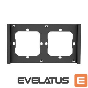 Nutikas seade Sonoff  Frame for switch M5 80 double 2-fold SONOFF M5-2C-80-F (graphite/black) 