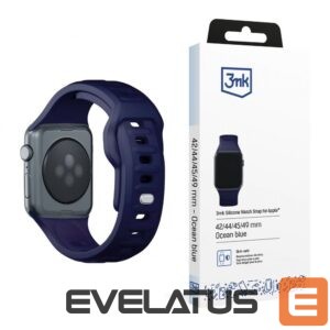 Other Phone Accessory 3MK  3mk Silicone Watch Strap for Apple Watch 42 / 44 / 45 / 49 mm - blue 