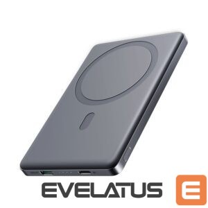 Išorinė baterija Joyroom  Powerbank Joyroom JR-PBM08 5000mAh 20W ultra-thin with inductive charging - gray 