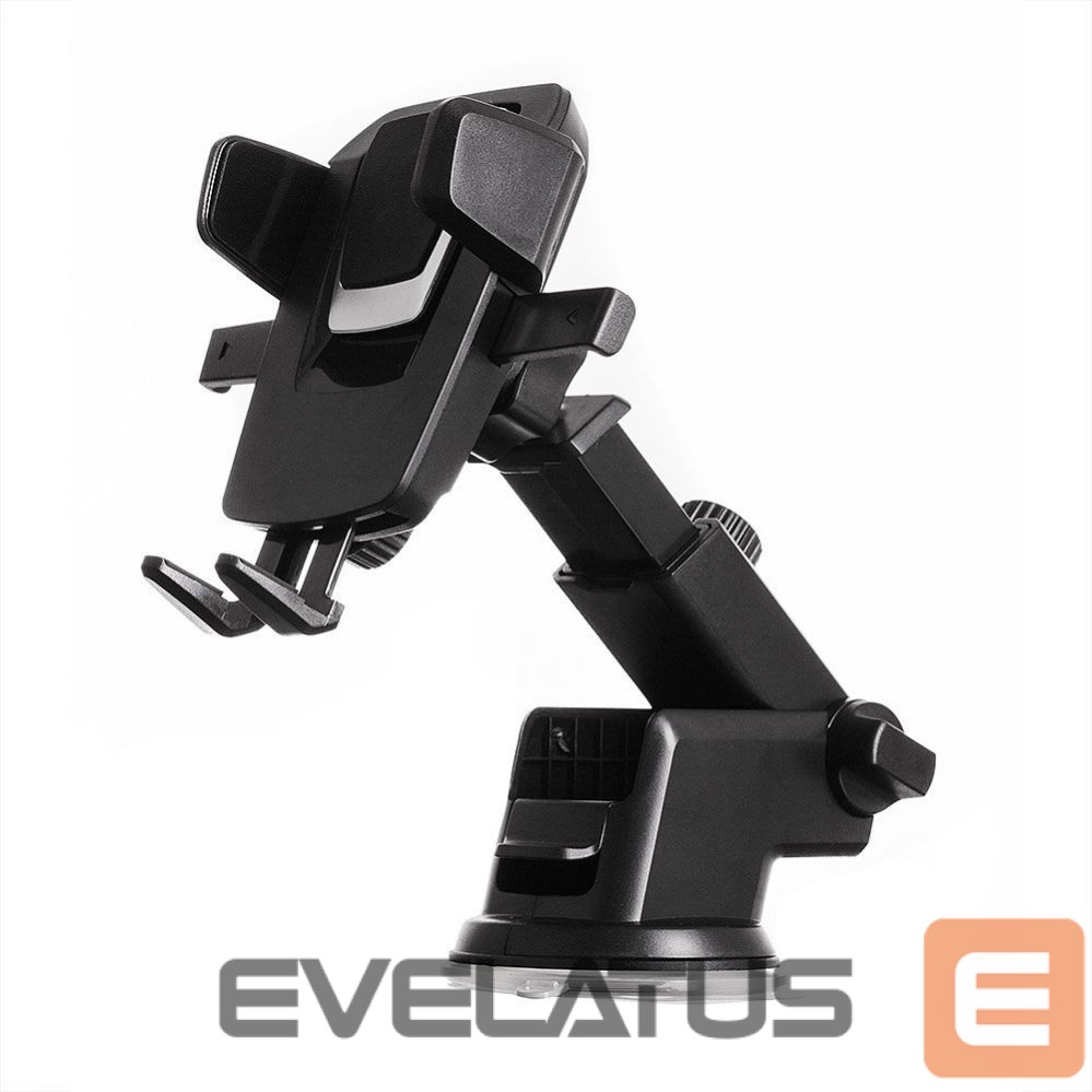 Elektrisõidukite lisavarustus Hurtel Telescopic Car Mount Phone Holder Dashboard or Windshield for black