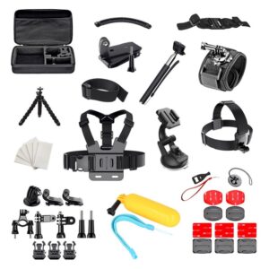 Fotoaparato priedas Hurtel  Set of 50 in 1 accessories for GoPro SJCAM sports cameras 