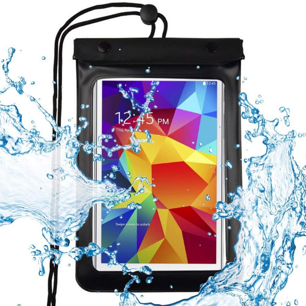 Teised Hurtel Universal waterproof case for phone / tablet up to 8 inches black