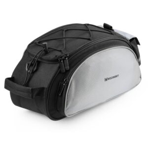 Jalgratta tarvik Wozinsky  Wozinsky Bike Pannier Bag with Shoulder Strap 13L Black (WBB1BK) 