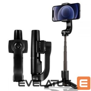 Fotoaparato priedas Spigen  Spigen S610W Bluetooth Gimbal with Selfie Stick - Black 