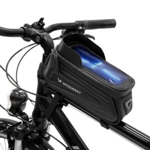 Bicycle accessory Wozinsky  Wozinsky Bike Frame Bag with Phone Case 1.7L Black (WBB28BK) 