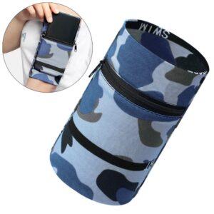Teised Hurtel  Fabric armband on the arm for running fitness, camo blue 