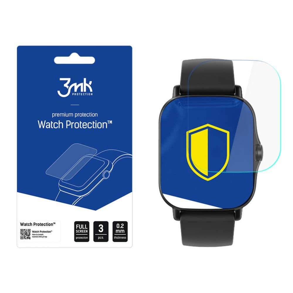 Protective glass 3MK Xiaomi Amazfit GTS 2/2e - 3mk Watch Protection v. ARC+
