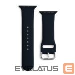 Dirželis Hurtel  Silicone Strap APS for Apple Watch 38/40/41mm Strap Watch Bracelet - Black 