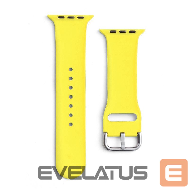 Rihm Hurtel Silicone Strap APS for Apple Watch 38/40/41mm Strap Watch Bracelet - Yellow