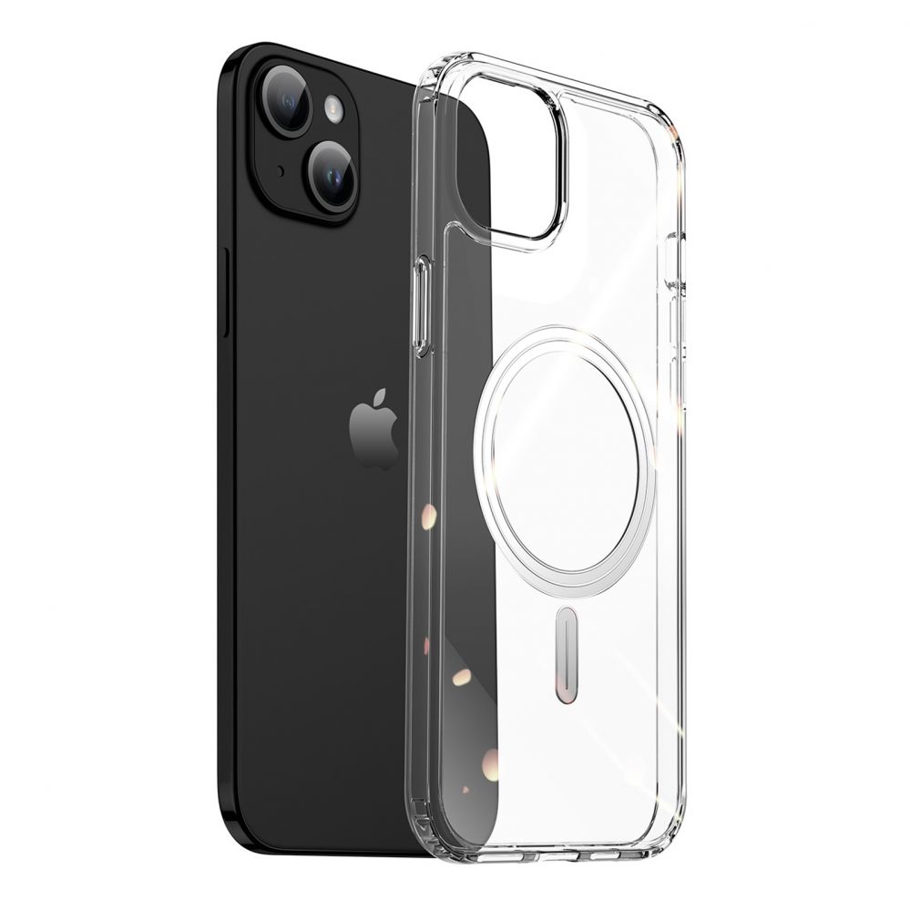 Back panel cover Dux Ducis iPhone 15 Plus Case with MagSafe Dux Ducis Clin - Transparent