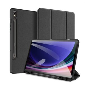 Чехол на заднюю панель Dux Ducis - Dux Ducis Domo Samsung Galaxy Tab S9 FE case with stand - black 