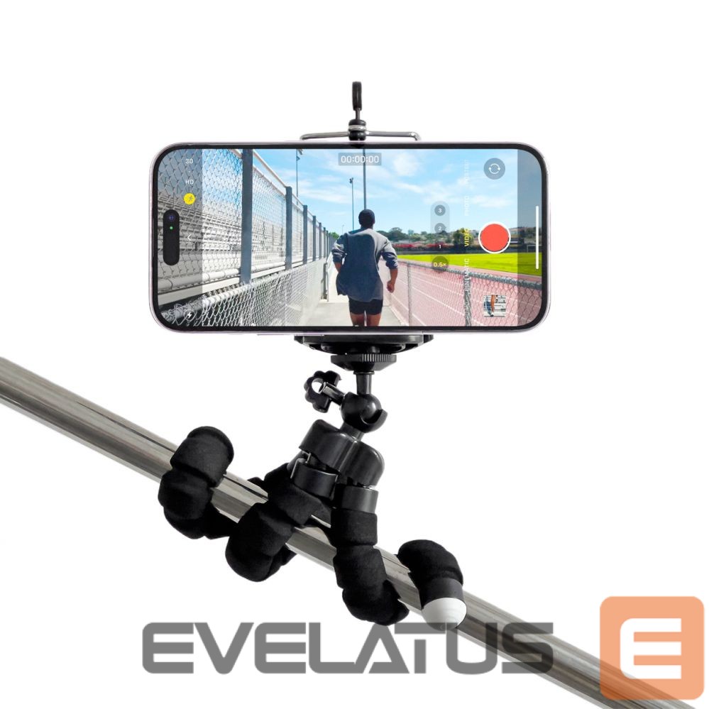 Camera accessory Hurtel Eleastic tripod for a phone and a selfie camera