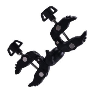 Fotoaparato priedas Hurtel  Double-sided clamp holder for the camera - black 