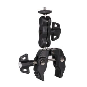 Fotoaparato priedas Hurtel  Phone and sports camera holder with clamp 