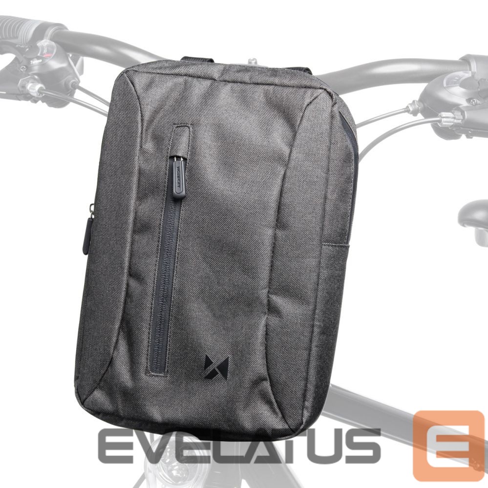 Bicycle accessory Wozinsky Wozinsky WSB6GR Scooter Handlebar Sports Bag with Shoulder Strap 5L - Gray