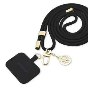 Other Guess  Guess GUOUCNMG4EK Universal CBDY Cord Strap black/black Nylon 4G Metal Charm 