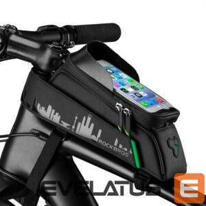 Jalgratta tarvik Rockbros  Rockbros 029-1BK bicycle bag for frame with phone cover - black 