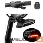 Bicycle accessory Rockbros  Rockbros LKWD-R1 Rear Bike Light with Laser and Remote Control + Micro USB - USB-A Cable - Black 