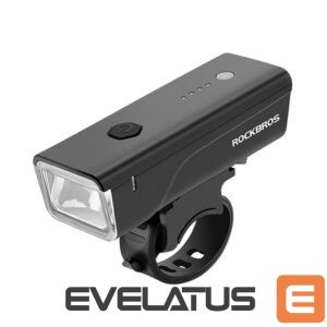Jalgratta tarvik Rockbros  Rockbros 24510003001 Front Bike Light 260 lm + USB-C - USB-A Cable - Black 