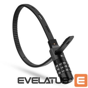 Jalgratta tarvik Rockbros  Rockbros 3240001001 bicycle lock for 0.5 m combination - black 