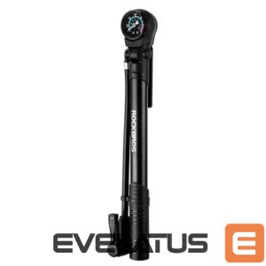 Jalgratta tarvik Rockbros  Rockbros 42310006001 bicycle pump with pressure gauge - black 