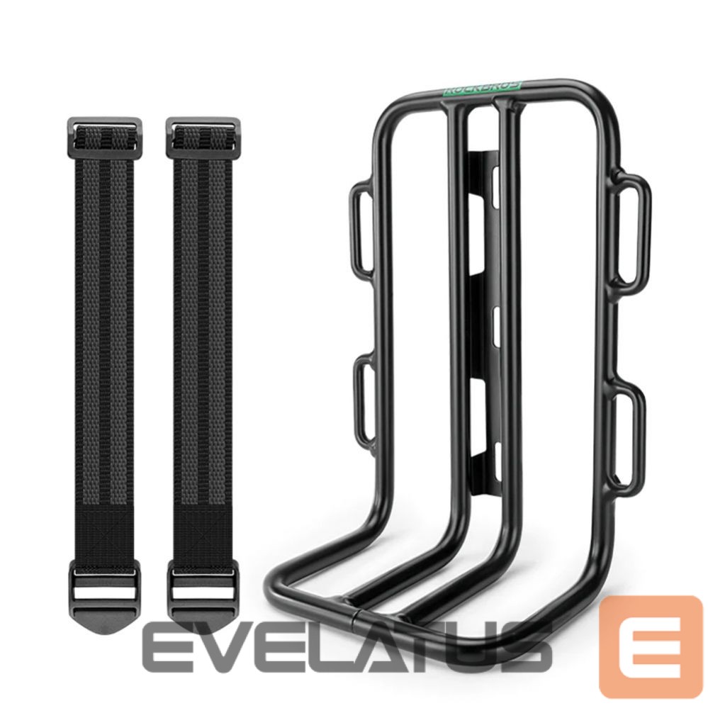 Jalgratta tarvik Rockbros Rockbros 33210010001 front bicycle shelf for bicycle fork - black