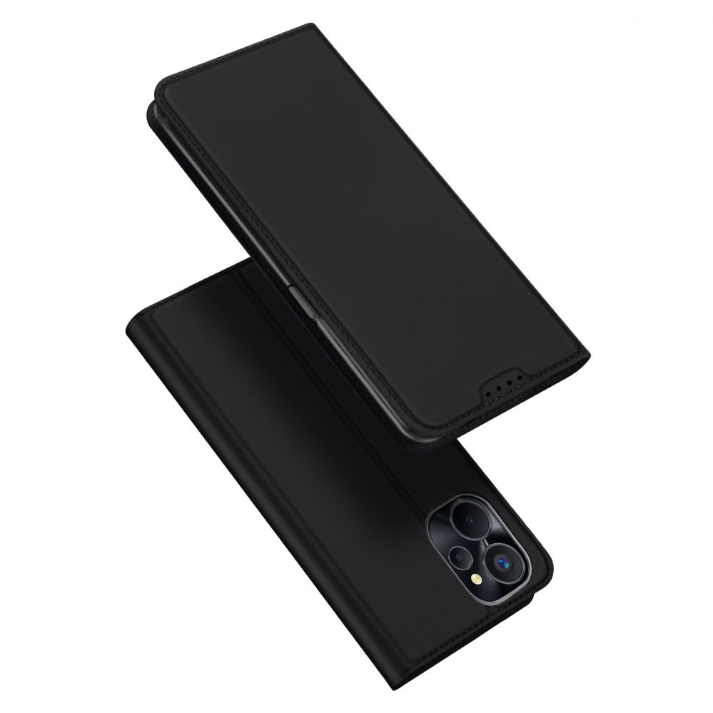 Tagakaaned Dux Ducis Dux Ducis Skin Pro Case For Realme 10 5G / Realme 9i 5G Cover Flip Card Wallet Stand Black
