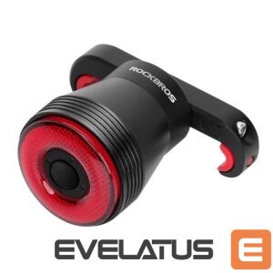 Bicycle accessory Rockbros  Rockbros Q5 Rear Bike Light with Intelligent Stop System - Black 