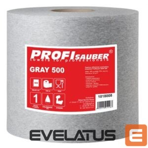 Automobilių priedai Profi Sauber  Gray nonwoven industrial cleaning cloth ProfiSauber GRAY 500 