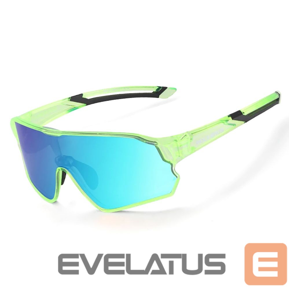 Bicycle accessory Rockbros Rockbros 14110009006 polarized cycling glasses for children 8-14 years old - light green