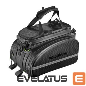 Jalgratta tarvik Rockbros  Rockbros A6-6 bicycle bag for trunk, 35 l, with fold-out pockets - black 
