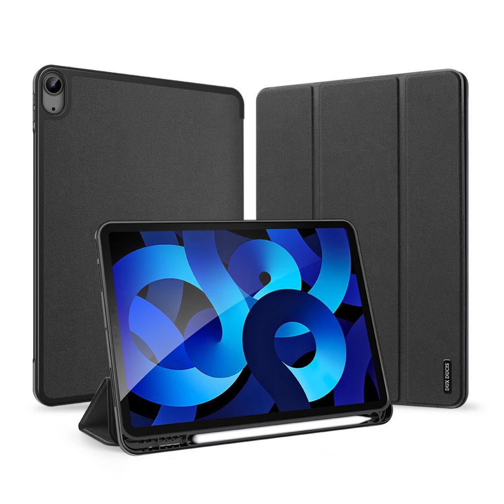 Чехол на заднюю панель Dux Ducis - Dux Ducis Domo flip and smart sleep case for iPad Air 4 / 5 10.9'' - black