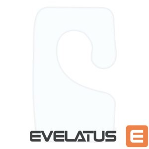 Another product Hurtel  Hook pendant 35x22 mm right with rubber glue 1000 pcs/roll 