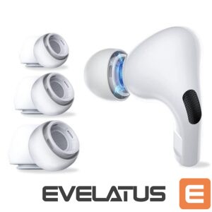 Wired headphones Tech-Protect Apple Tech-Protect Ear Tips for AirPods Pro 1 / 2 in sizes S / M / L - white (3 pcs.) 