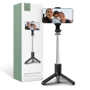 Foto un video aksesuārs Tech-Protect  Tech-Protect L02S Bluetooth selfie stick with tripod up to 72cm - black 