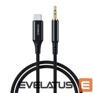 Kabelis Choetech  1 m \ mini jack 3.5 mm (male) || USB-C (męski) 