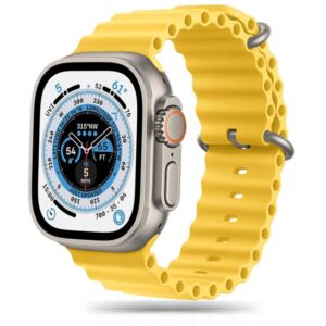 Siksniņa Tech-Protect  Tech-Protect IconBand Pro Strap for Apple Watch 4 / 5 / 6 / 7 / 8 / 9 / SE / Ultra 1 / 2 (42/44/45/49 mm) - Yellow 