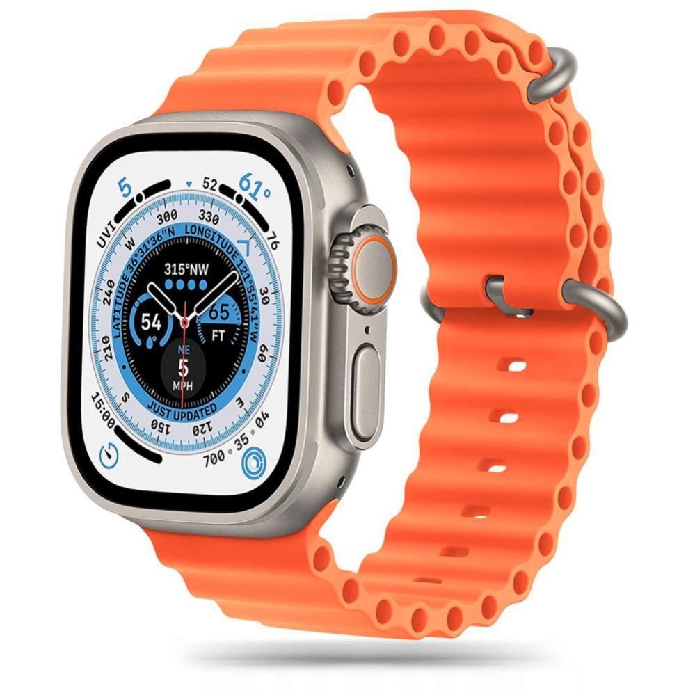 Strap Tech-Protect Tech-Protect IconBand Pro Strap for Apple Watch 4 / 5 / 6 / 7 / 8 / 9 / SE / Ultra 1 / 2 (42/44/45/49 mm) - Orange