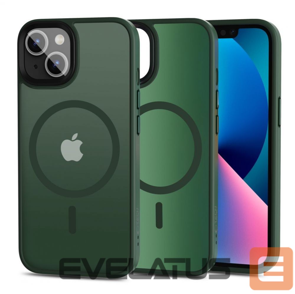 Aizmugurējais vāciņš Tech-Protect Semi-transparent || Green