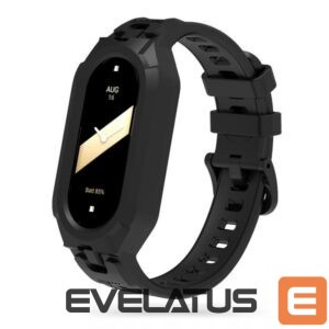 Siksniņa Tech-Protect  Tech-Protect Armor strap for Xiaomi Smart Band 8 / 8 NFC - black 