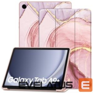 Book case Tech-Protect Samsung Galaxy Tab A9 Plus 11 X210 / X215 / X216 SmartCase Pink Marble 