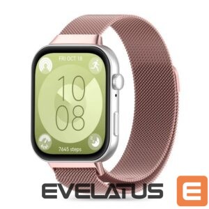 Siksniņa Tech-Protect  Tech-Protect MilaneseBand for Huawei Watch Fit 3 - Pink 